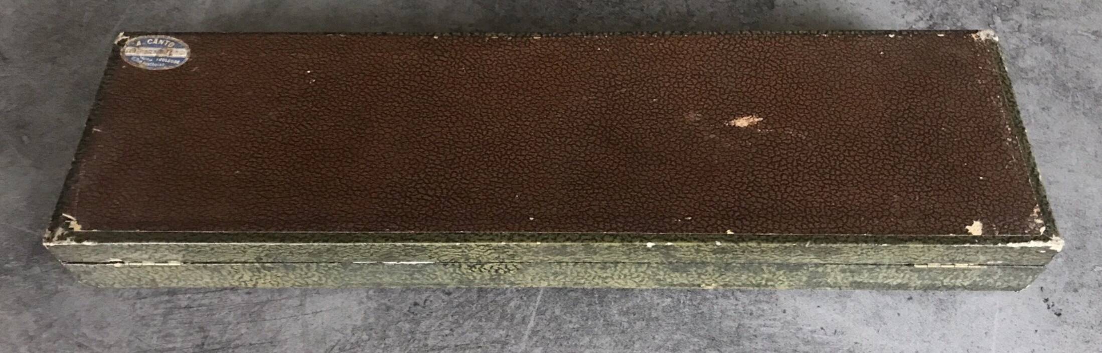 Carving cutlery set for leg of lamb, félix frères silverware