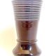 Garnet glass vase 60s