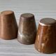 5 flower pots in ceramic