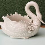 Swan centerpiece, signed Antonio Zen, Italy