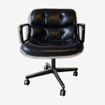 Executive chair by Charles Pollock for Knoll