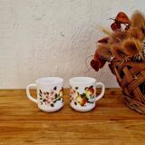 Set of 2 mugs Arcopal model apples