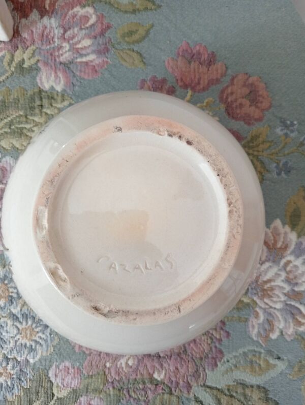 Vase de la manufacture Cazalas, signé Paule Douau