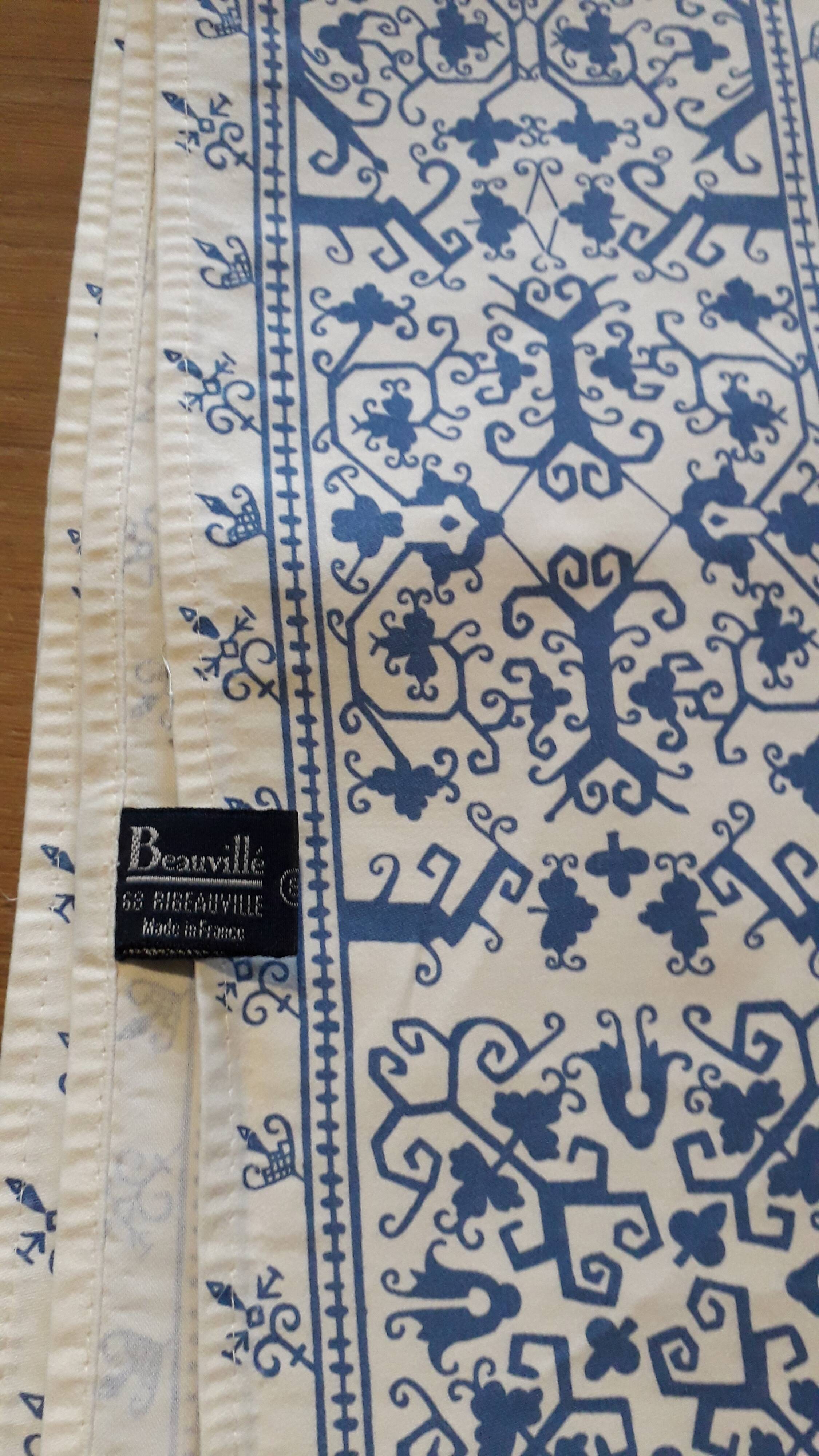 Ribeauville Alsace printed tablecloth MIE