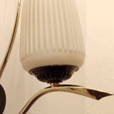 Suite of 2 1940s wall lights