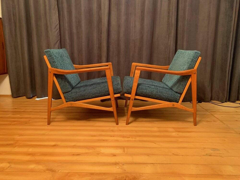 Set of vintage armchairs by Wilhelm Knoll, 1960s