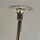 Silver-plated metal candle holder