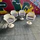 Série 4 chaises tulipes