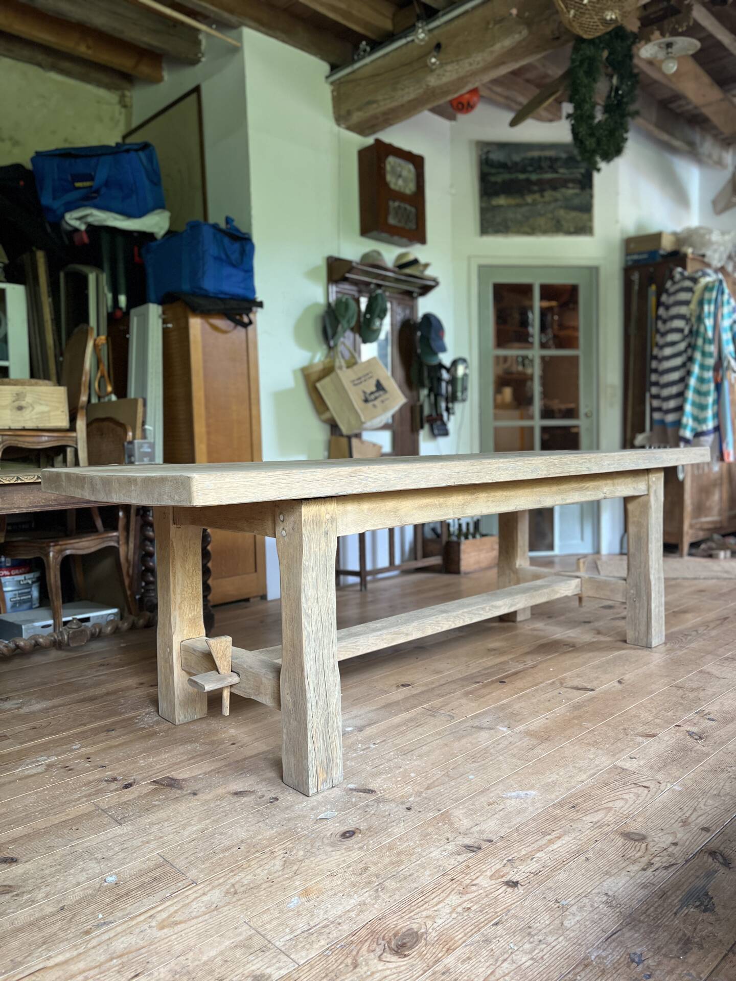Farmhouse table - solid elm