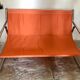 Vintage sofa 1970's pop tubing chrome