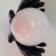 Lampe de table paire de mains noires 80s