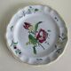 Ceramic plate floral decoration