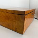 Late Biedermeier Box in Solid Birch, Northern Germany, 1840
