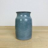 Vintage 60s ceramic vase, abstract patterns