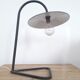 Desk / industrial lamp - Iron Enamelled Sheet Metal Green and White - 1940