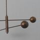 Lampe en laiton vintage, 1960