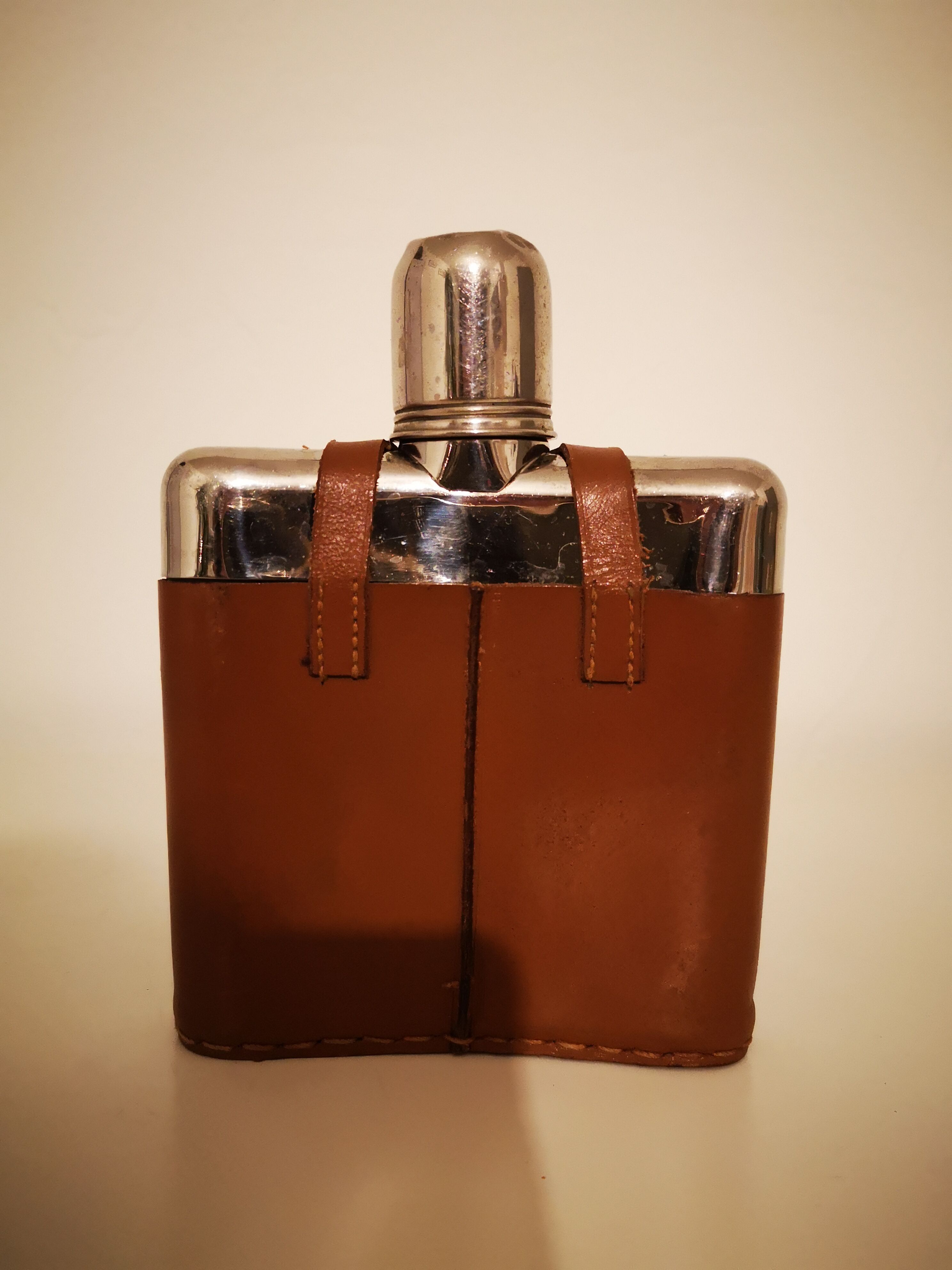 Vintage alcohol flask