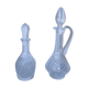 Lot of 2 crystal carafe