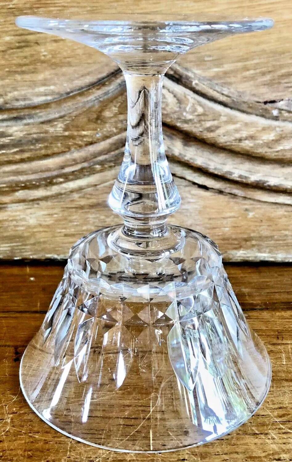 6 old Baccarat crystal champagne glasses Piccadilly model signed