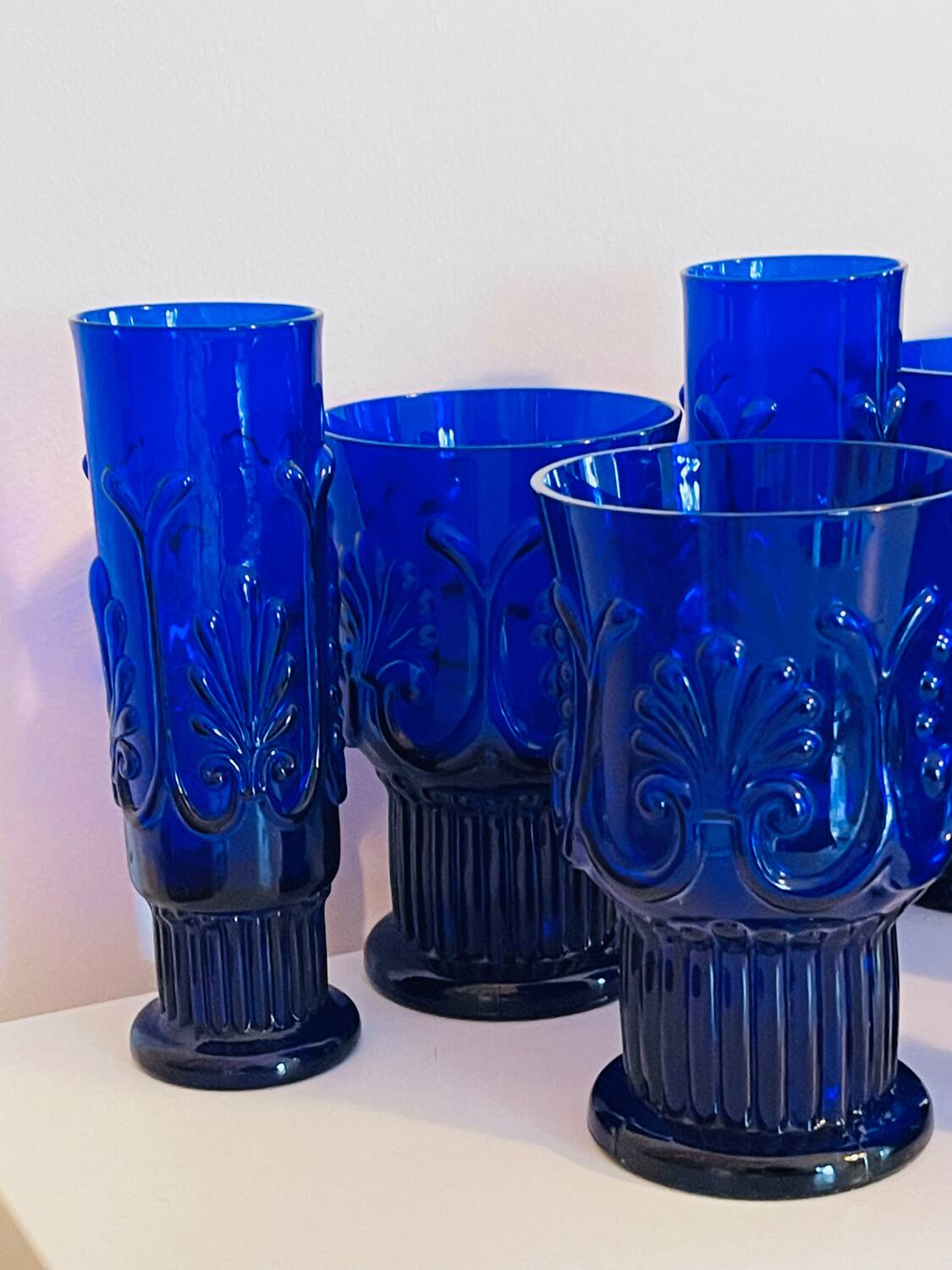 Pilgrim Cobalt Blue Glasses