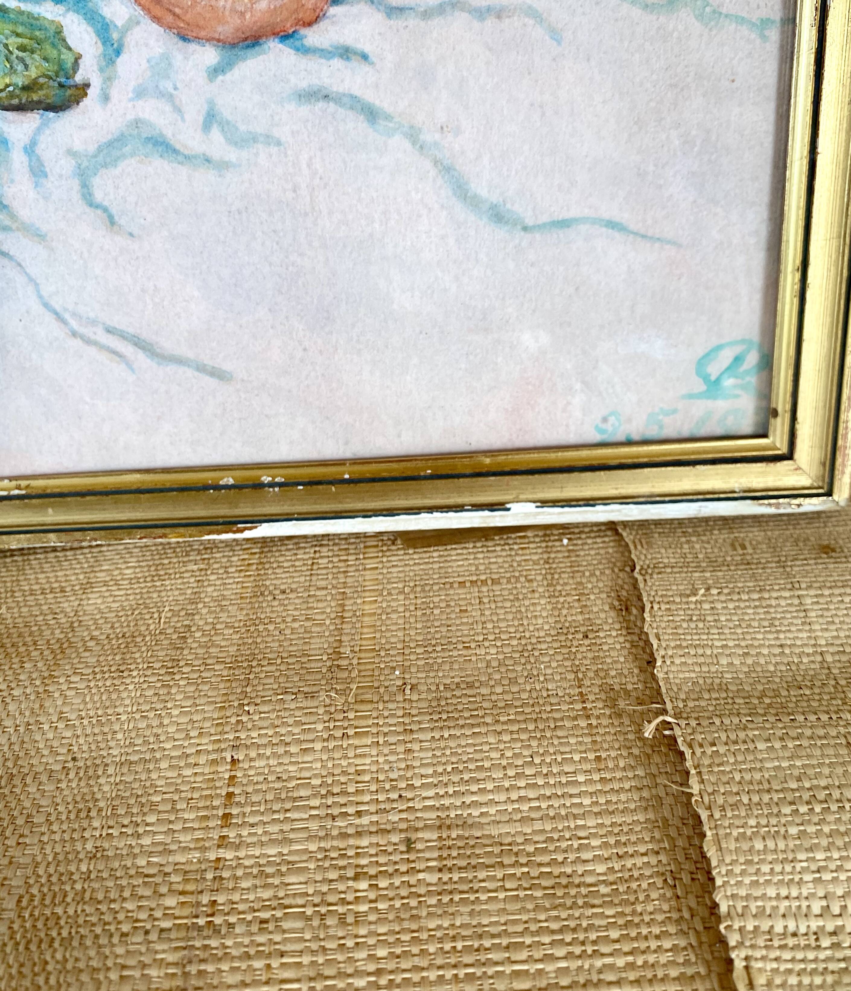 Still life under glass