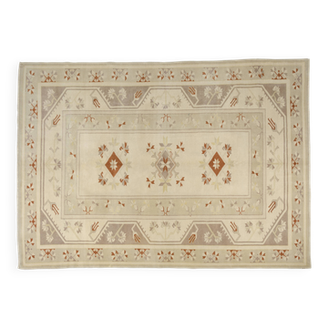 Oushak Handknotted Wool Carpet