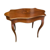 Desk with violin-shaped drawer with Louis XV style inlaid décor
