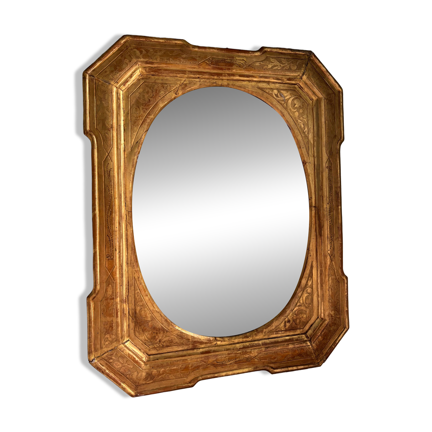 Miroir doré