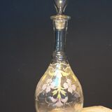 Enamelled glass liquor service