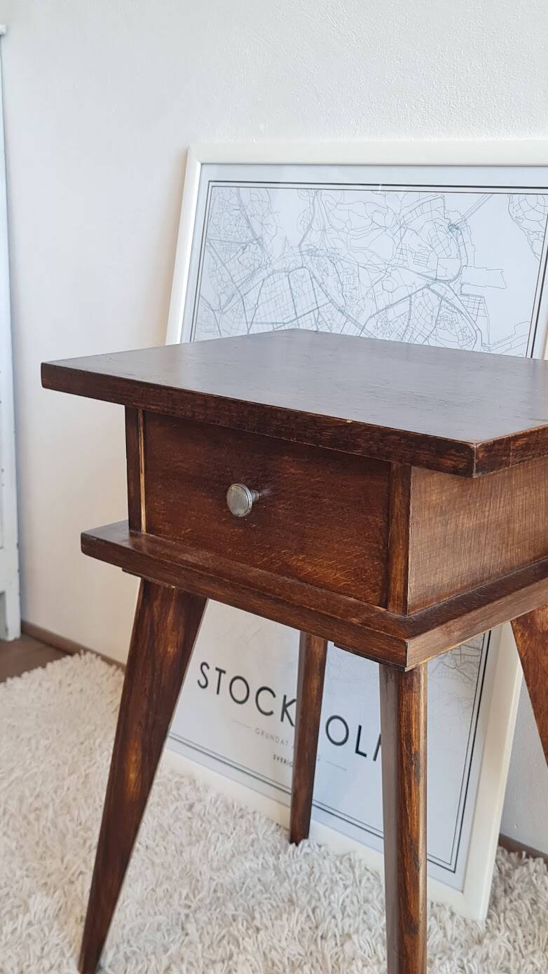 Paire de chevets scandinave années 60