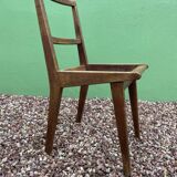 Set of 4 vintage wooden chairs