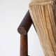 Danish lounge chair in teak and corduroy, 1960s
