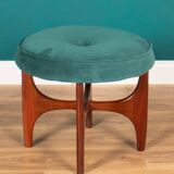 Retro Teak 1960s G Plan Fresco Stool By Viktor Wilkins
