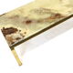 Large vintage Onyx coffee table made in the 1970s