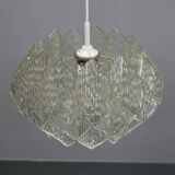 Mid-Century Resin and Glass Pendant, 1960s