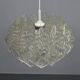 Mid-Century Resin and Glass Pendant, 1960s