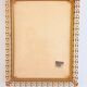 Golden metal frame from the 60s