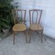 Paire de chaises bistrot