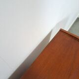 Teak veneer sideboard with drawers from Sweden