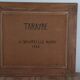 Still life signed Tarayre dated 1953, beautiful carved wood frame 78x90 cm SB