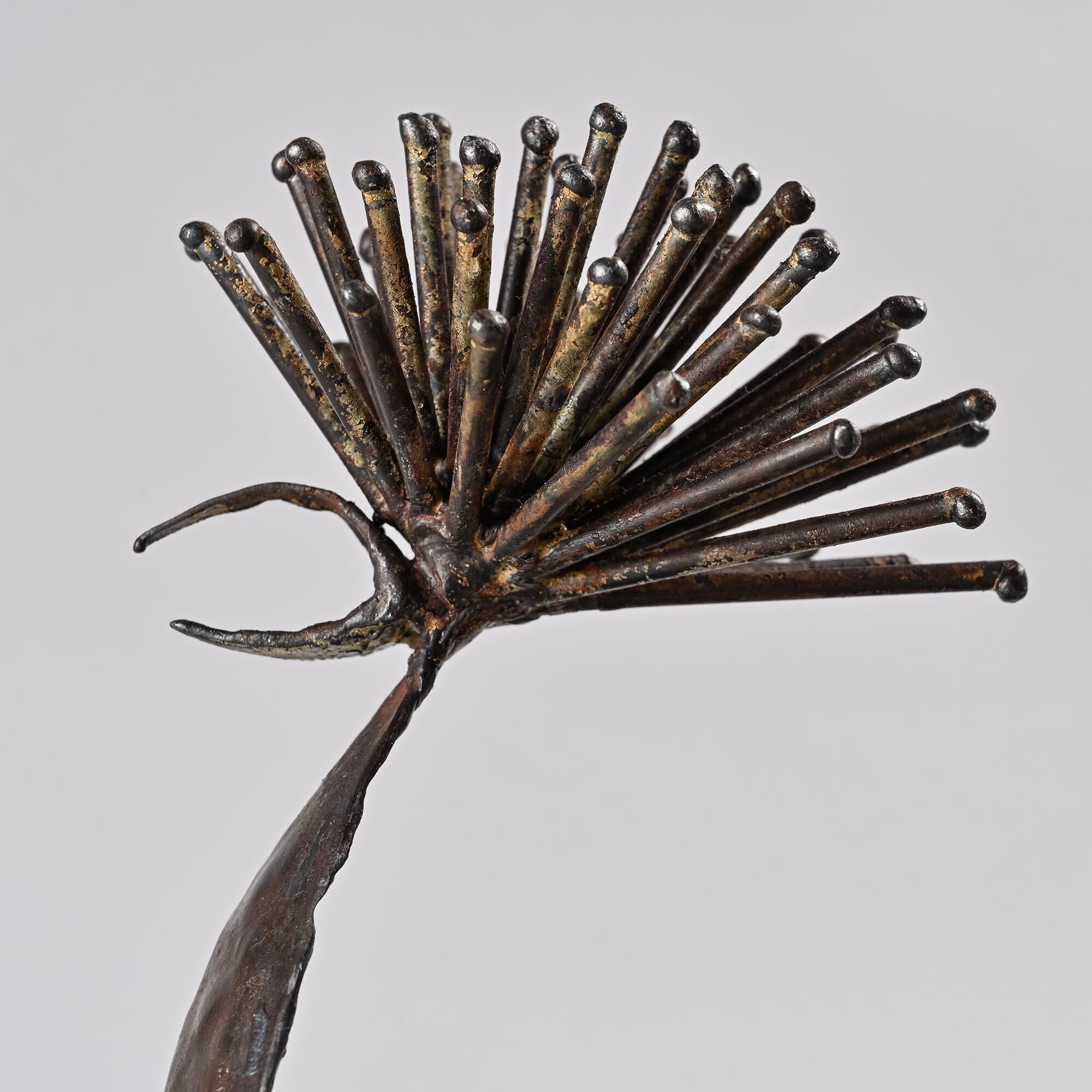 Sculpture coq par Michel Anasse, France vers 1960