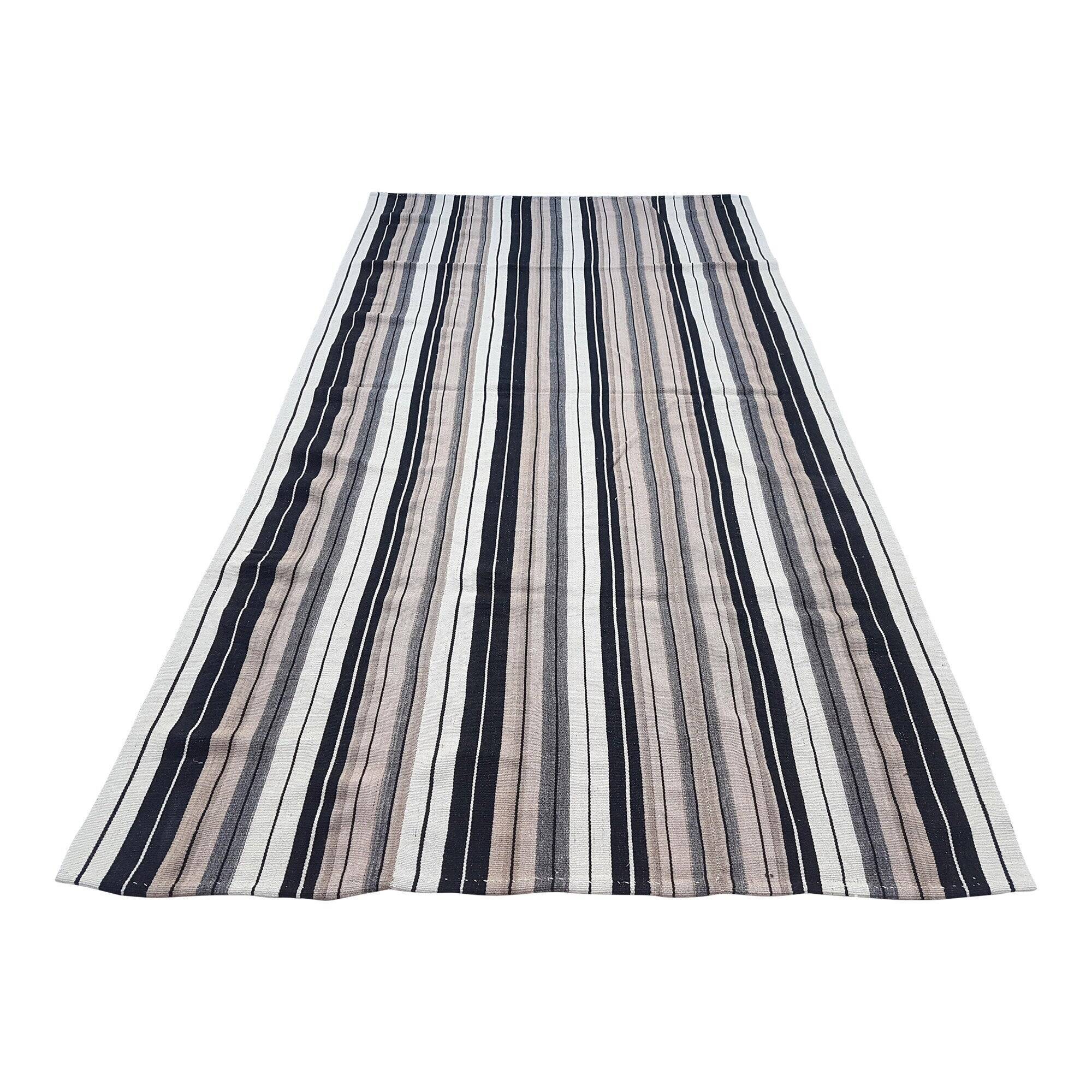 Kilim turc vintage tissé main 146x281 cm
