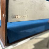 Banc vintage bleu des années 1960 par Roger Tallon