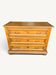 Antique oak chest of drawers with three drawers in Louis XIII style.