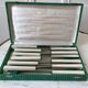 set of 12 bakelite knives from the 60s