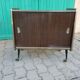 Meuble bar vintage à façade tournante- Années 60/70