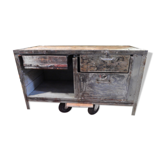 Furniture old industrial workshop