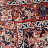 Tapis d'Orient d'Iran Ispahan Ancien : 0.98 X 1.62 Mètres