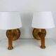 Pair of Scandinavian wall lights from the 1960s.