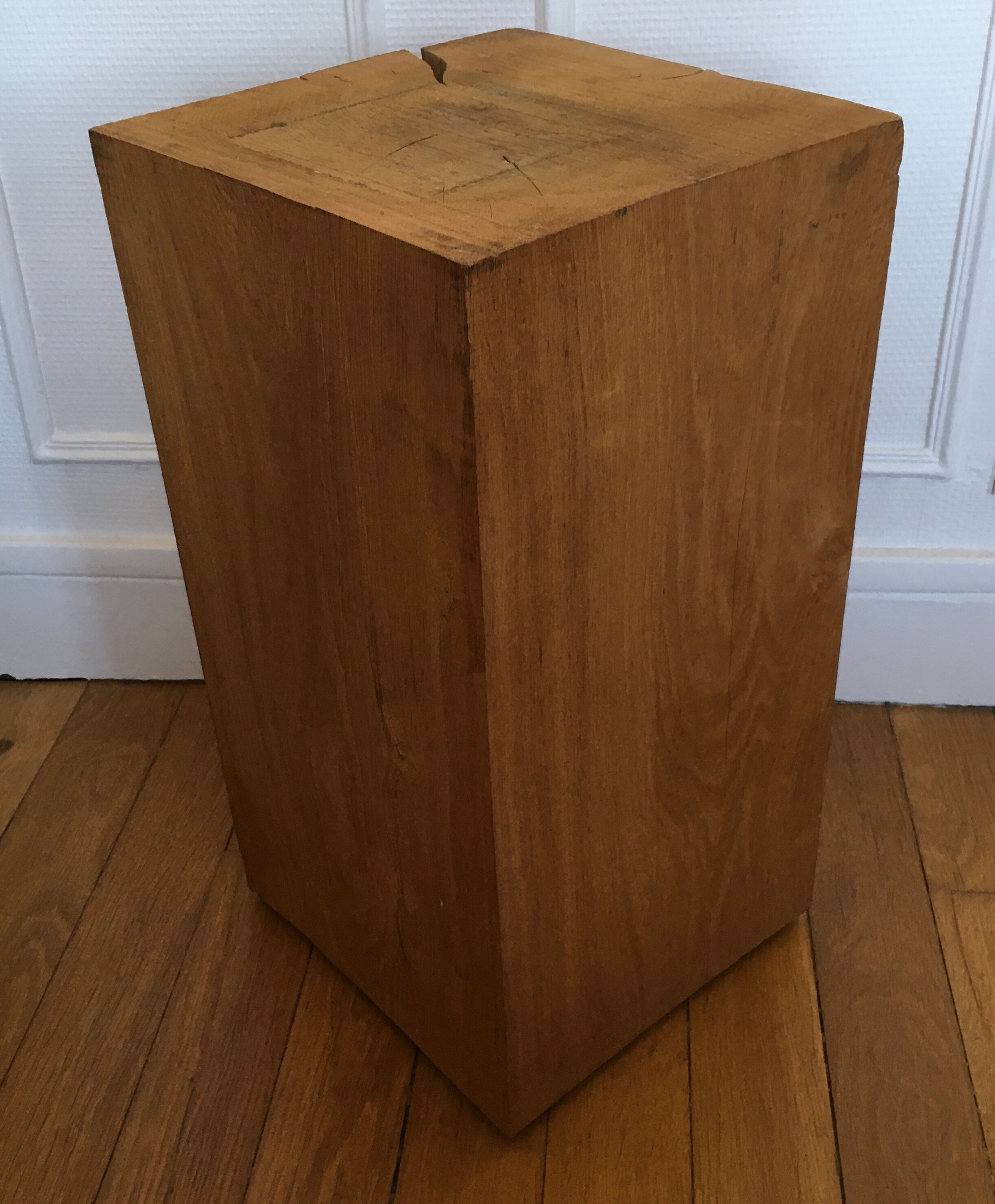 Merlin solid oak sofa end